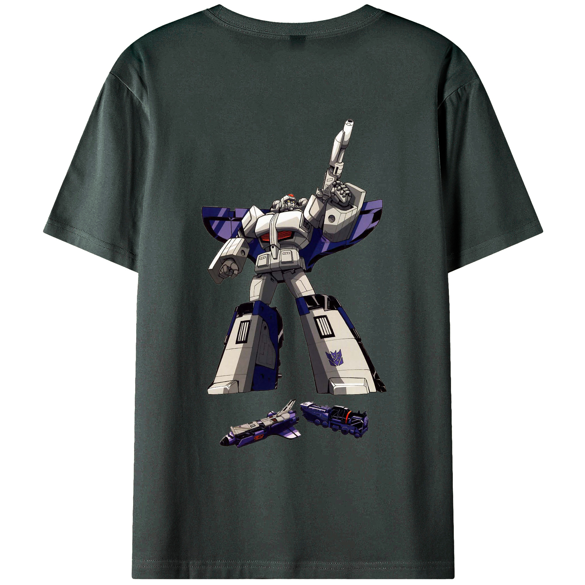 （画像用）  綿100％ メンズ半袖Tシャツ（バックプリント） 通気性